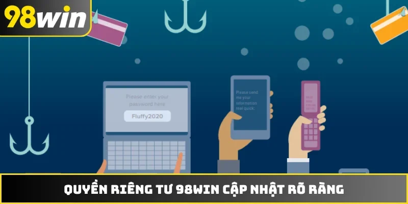 Quyền riêng tư 98WIN cập nhật rõ ràng
